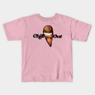 Chill out ice cream Kids T-Shirt